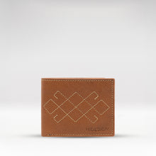 Load image into Gallery viewer, Big Sur W1 Orange Leather Bi-Fold Wallet
