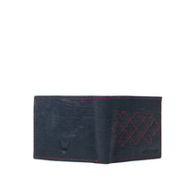 Load image into Gallery viewer, Big Sur W2 Blue Leather Bi-Fold Wallet
