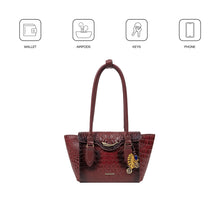Load image into Gallery viewer, Bolinas 01 Red Leather Shoulder Bag
