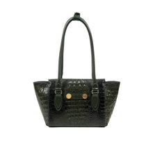 Load image into Gallery viewer, Bolinas 01 Green Leather Shoulder Bag
