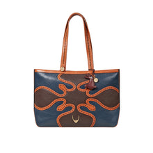 Load image into Gallery viewer, Bolinas 02 Orange Leather Tote Bag
