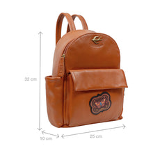 Load image into Gallery viewer, Coachella 01 Orange Leather Backpack
