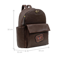 Load image into Gallery viewer, Coachella 01 Brown Leather Backpack
