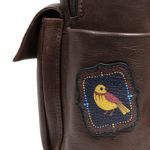 Load image into Gallery viewer, Coachella 01 Brown Leather Backpack
