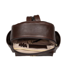 Load image into Gallery viewer, Coachella 01 Brown Leather Backpack
