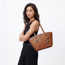 Load image into Gallery viewer, Montmartre 02 Orange Leather Tote Bag
