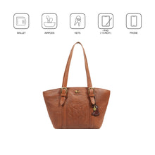 Load image into Gallery viewer, Montmartre 02 Orange Leather Tote Bag
