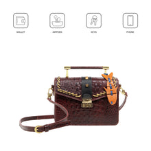 Load image into Gallery viewer, Spirit 01 Red Leather Sling Bag
