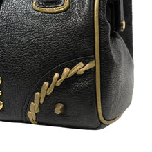 Load image into Gallery viewer, Spirit 02 Black Leather Shoulder Bag

