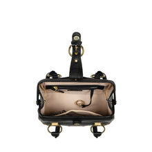Load image into Gallery viewer, Spirit 02 Black Leather Shoulder Bag
