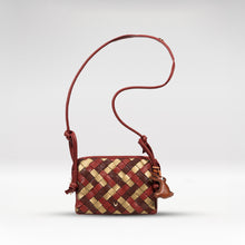 Load image into Gallery viewer, Woodstock 01 Red Leather Crossbody
