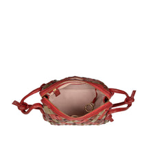 Load image into Gallery viewer, Woodstock 01 Red Leather Crossbody
