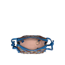 Load image into Gallery viewer, Woodstock 01 Blue Leather Crossbody
