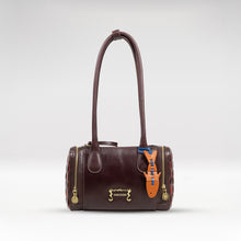 Load image into Gallery viewer, Woodstock 02 Red Leather Shoulder Bag

