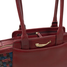 Load image into Gallery viewer, Woodstock 03 Red Leather Shoulder Bag
