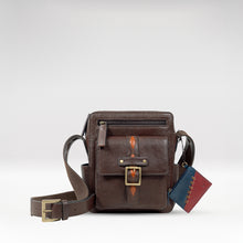 Load image into Gallery viewer, Big Sur 01 Brown Leather Crossbody

