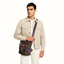 Load image into Gallery viewer, Big Sur 01 Brown Leather Crossbody
