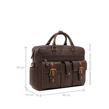 Load image into Gallery viewer, Big Sur 02 Brown Leather Briefcase
