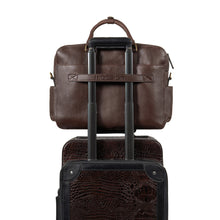 Load image into Gallery viewer, Big Sur 02 Brown Leather Briefcase
