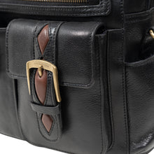 Load image into Gallery viewer, Big Sur 02 Black Leather Briefcase

