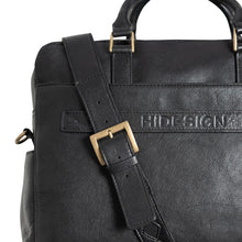 Load image into Gallery viewer, Big Sur 02 Black Leather Briefcase
