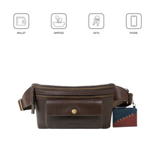 Load image into Gallery viewer, Rhapsody 01 Brown Leather Crossbody
