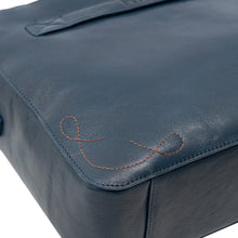 Load image into Gallery viewer, Rhapsody 02 Blue Leather Briefcase

