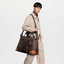 Load image into Gallery viewer, Big Sur 03 Brown Leather Duffle Bag
