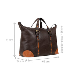 Load image into Gallery viewer, Big Sur 03 Brown Leather Duffle Bag
