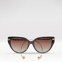 Load image into Gallery viewer, Isla Women's Brown Cat Eye Sunglasses
