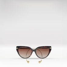 Load image into Gallery viewer, Isla Women's Brown Cat Eye Sunglasses
