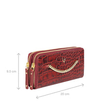 Load image into Gallery viewer, VALERIE W1 DOUBLE ZIP AROUND WALLET
