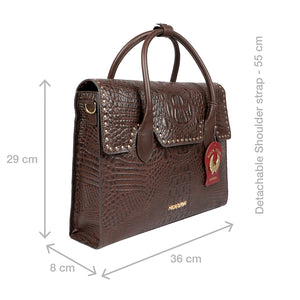 Hidesign Metal 03 Brown Women's Laptop Bag: Buy Hidesign Metal 03 Brown  Women's Laptop Bag Online at Best Price in India