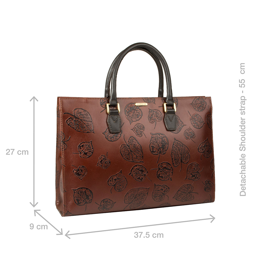 Hidesign Metal 03 Brown Women's Laptop Bag: Buy Hidesign Metal 03 Brown  Women's Laptop Bag Online at Best Price in India