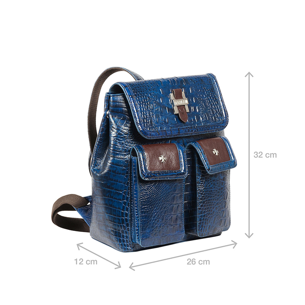anthropologie blue leather backpack Men's Crazy Horse City - Navy making it a lightweight and practical choice Sticky Lemon Anthropologie Backpack