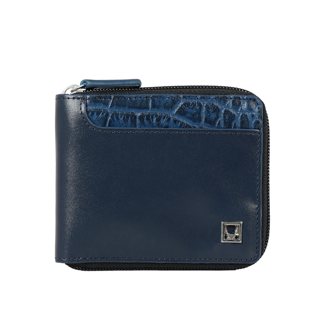 Kurosawa W1 Blue Leather Bi-Fold Wallet