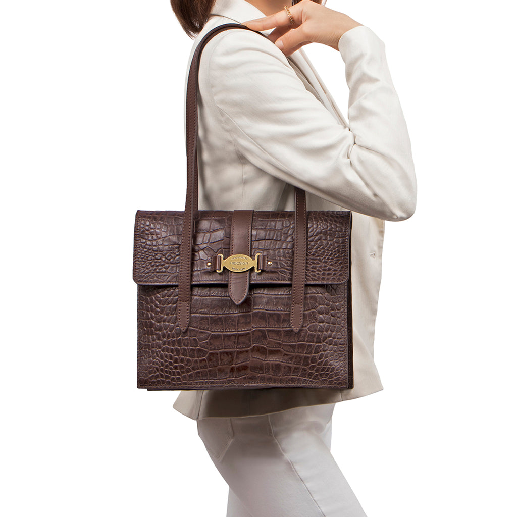 Buy Brown Santiago 08 Shoulder Bag Online Hidesign