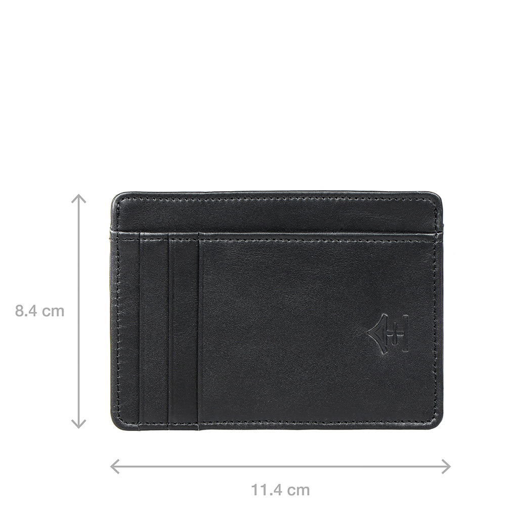 Buy Black Eijo W6 Card Holder Online - Hidesign