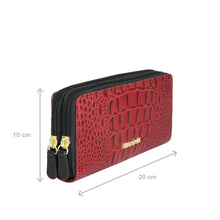 Load image into Gallery viewer, EE VIOLA W2-M DOUBLE ZIP AROUND WALLET
