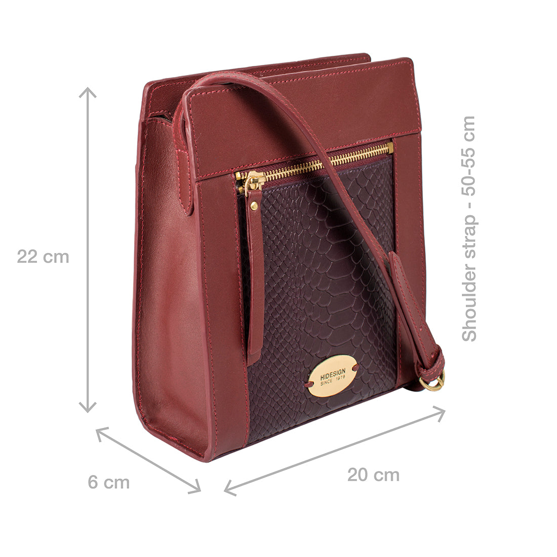 Buy Brown Ee Aspen 02-M Sling Bag Online - Hidesign
