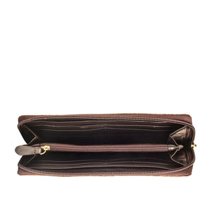 CLAEA W2 ZIP AROUND WALLET