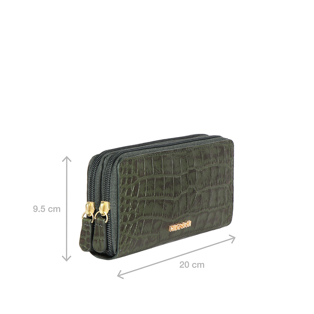 EE ANGARA W3-M DOUBLE ZIP AROUND WALLET