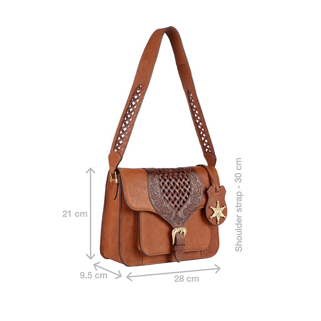 Buy Tan Belle Star 02 Shoulder Bag Online Hidesign