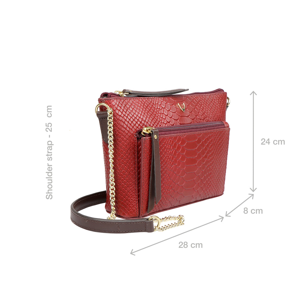 Buy Marsala Ee Kuhulu 03 Sling Bag Online - Hidesign