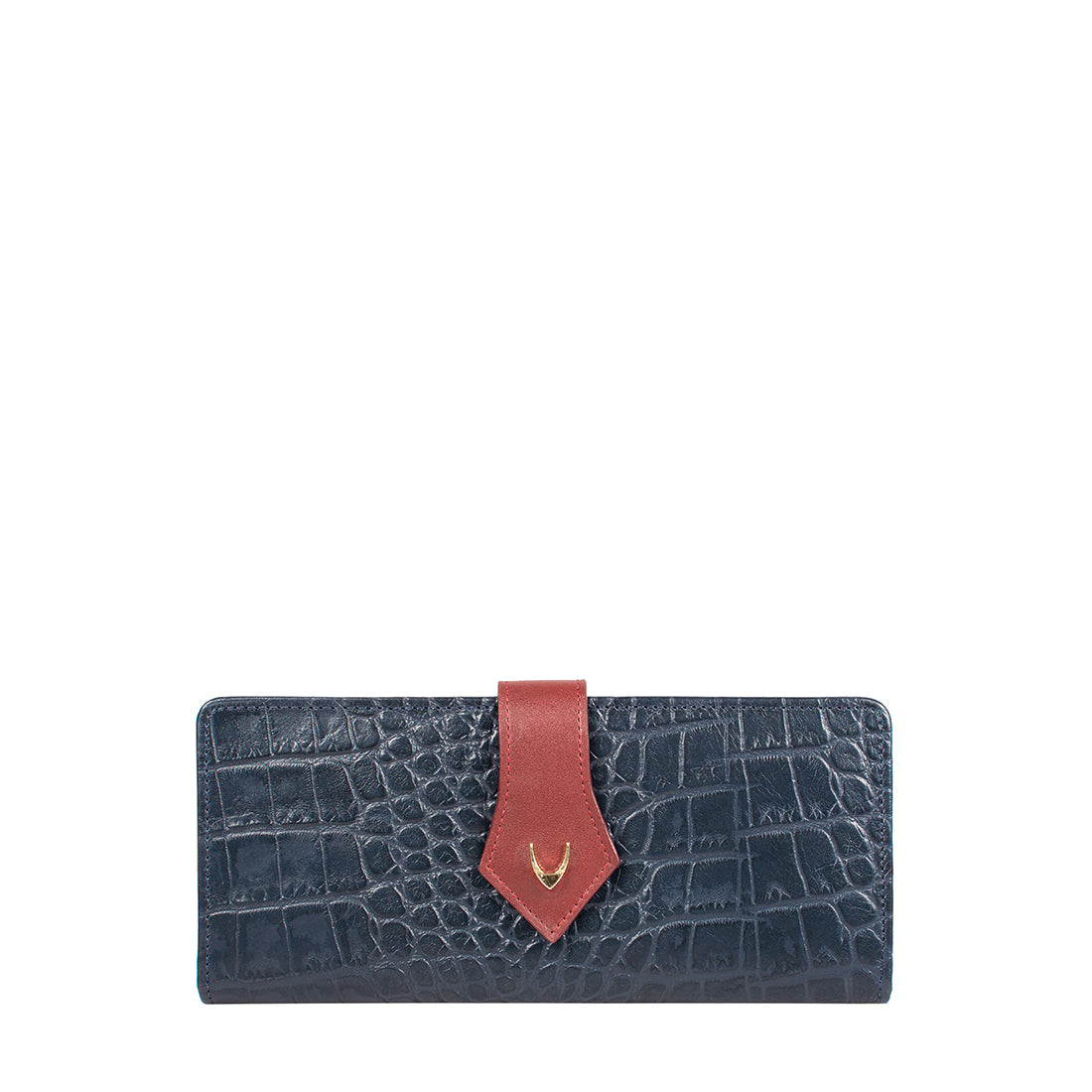 Buy Hidesign Blue Womens Wallet