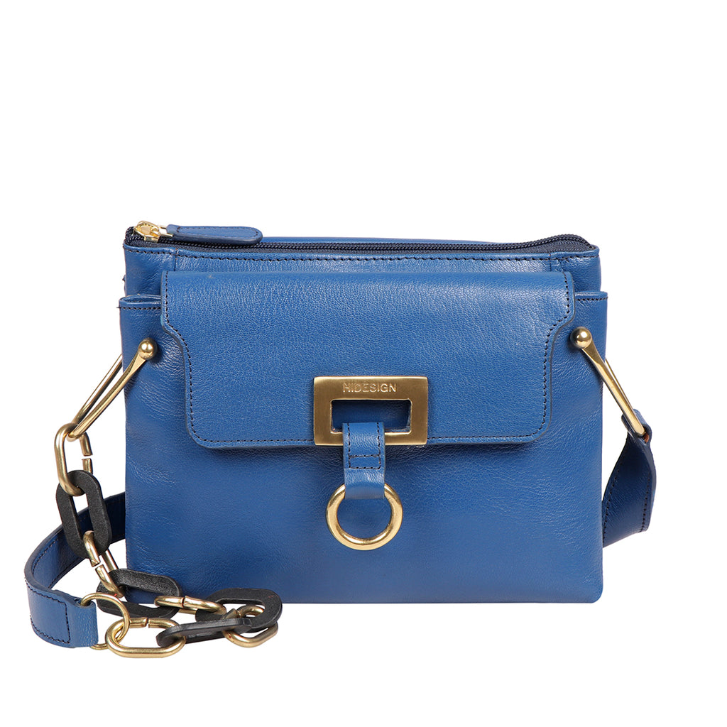 Buy Blue Sling Hand Bag Online at Best Price at Global Desi- 8905134468561