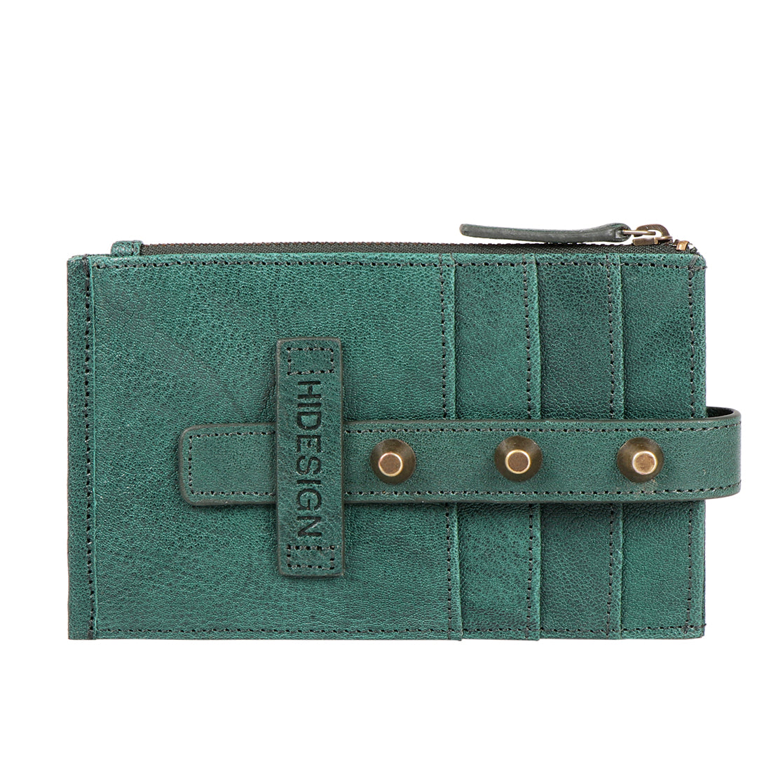 guevara w2 womens green bi fold wallet 1