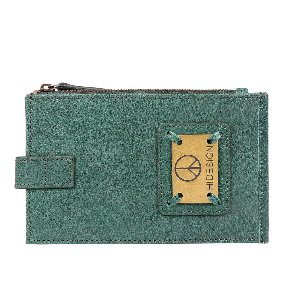 Buy online Green Genuine Leather Wallet from Wallets & Card holders for  Women by Fronto for ₹599 at 75% off | 2024 Limeroad.com