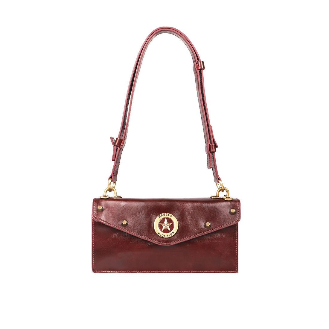 Buy Isle Locada by Hidesign Women's Shoulder bag (Berry) at Amazon.in