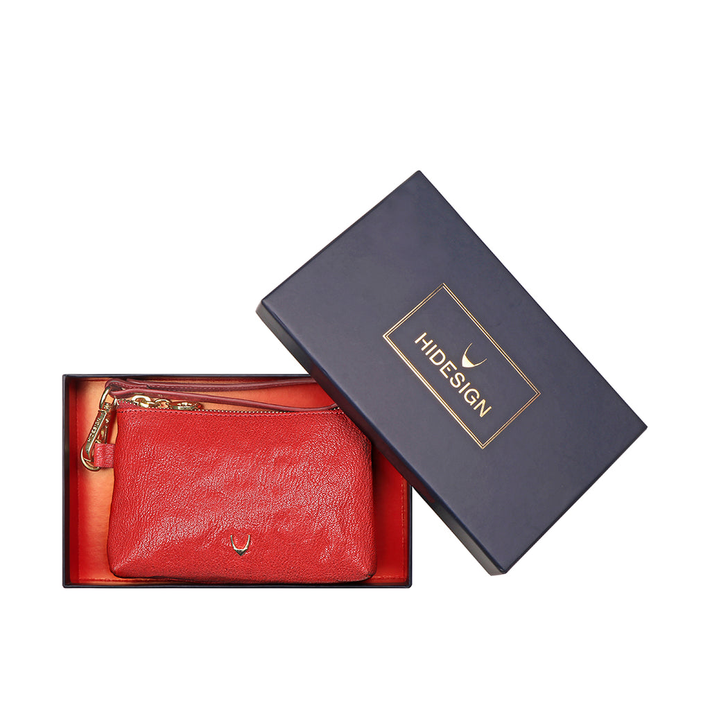 Buy Red Clutches & Wristlets for Women by HIDESIGN Online | Ajio.com